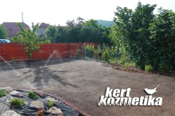 Öntözőrendszer működése, füvesítés után (31)